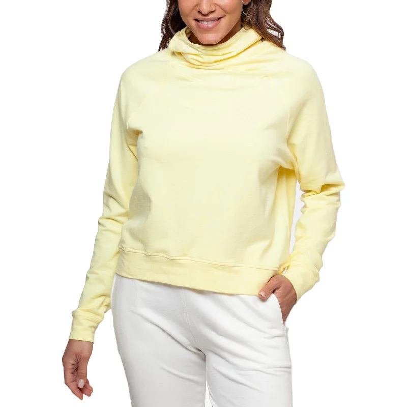 Women's Pullovers Sweater for Fall Vibes-B&A by Betsy and Adam Womens Pullover Built-In Mask Crewneck Sweater Women's Pullovers Sweater for Fall Vibes-B&A by Betsy and Adam Womens Pullover Built-In Mask Crewneck Sweater