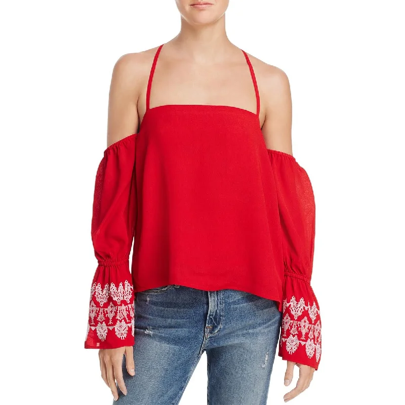 Women's Pullover with Cool Design -Banjara Womens Embroidered Off-the-Shoulders Pullover Top Women's Pullover with Cool Design -Banjara Womens Embroidered Off-the-Shoulders Pullover Top