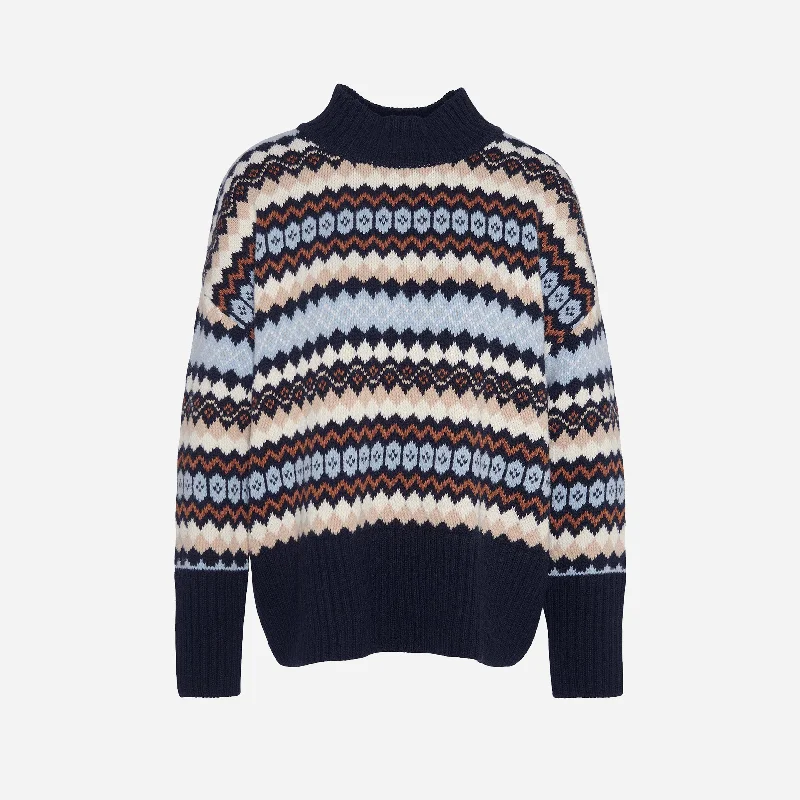 Women's Pullovers Sweater for Autumn Layers-Barbour Women's Larisa Jumper