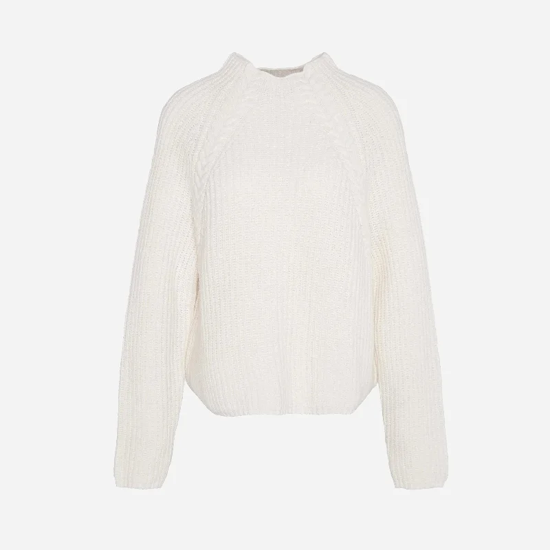 Women's Fuzzy Pullovers Sweater-Barbour Women's Rhonda Knitted Jumper