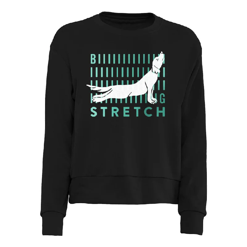 Women's Sweatshirts with Elastic Waistband -Big Stretch Women's Sweatshirt