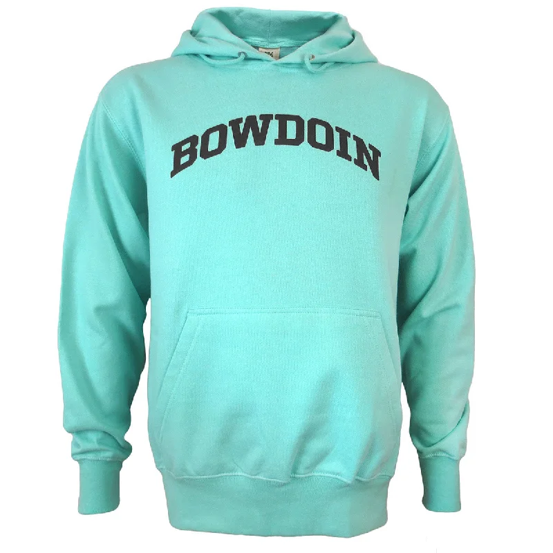 Women's Sweatshirts with Lightweight Zip Design -Bowdoin Peace Fleece Organic Hood from MV Sport