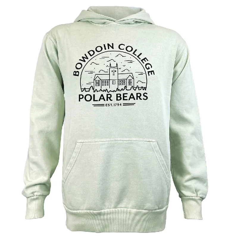 Women's Sweatshirts for Fun Getaways -Bowdoin Polar Bears Vintage Hood from Uscape