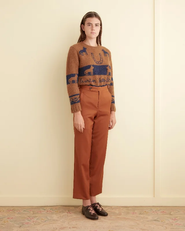 Knit Tops with Drawstrings-Brodie Sweater