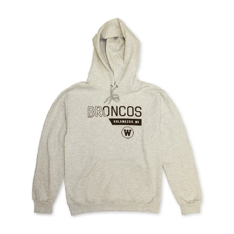 Women's Sweatshirts for Fall and Winter Layers -Broncos Backslash Hoodie