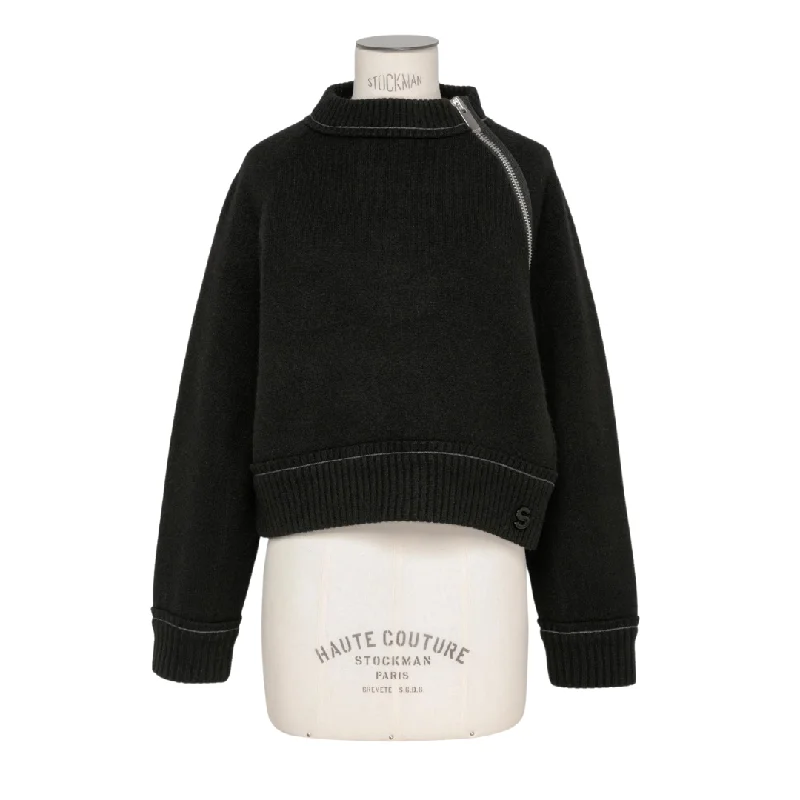Women's Cozy Pullover Sweater with Soft Wool-Cashmere Knit Pullover