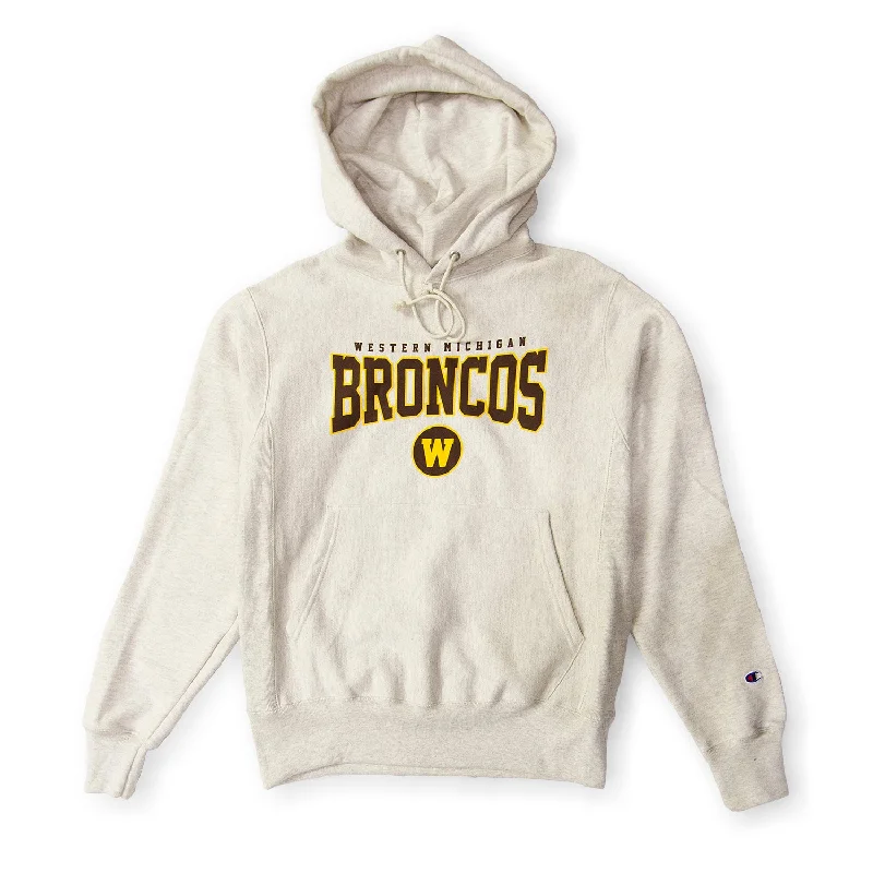 Women's Sweatshirts for Outdoor Fun -Broncos Bold Champion Hoodie