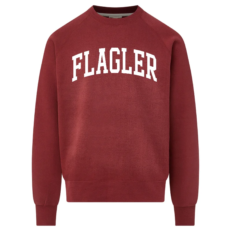 Women's Sweatshirts with Sporty Graphics -Cinnamon Vintage Fleece Crewneck