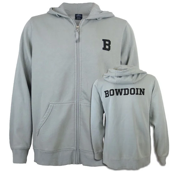 Women's Sweatshirts with Soft Fleece for Warmth -Clifton Full-Zip Hood with B from Charles River