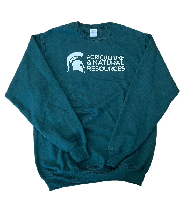 Women's Sweatshirts for Cool Evening Walks -College of Agriculture and Natural Resources Spartan Sweatshirt