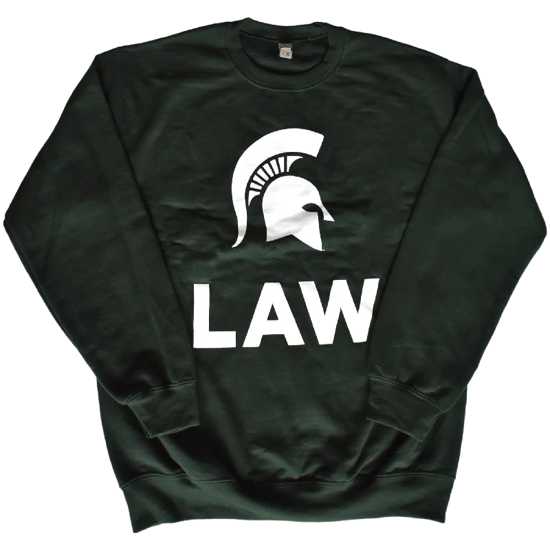 Women's Sweatshirts for Layering -College of Law Crewneck Sweatshirt