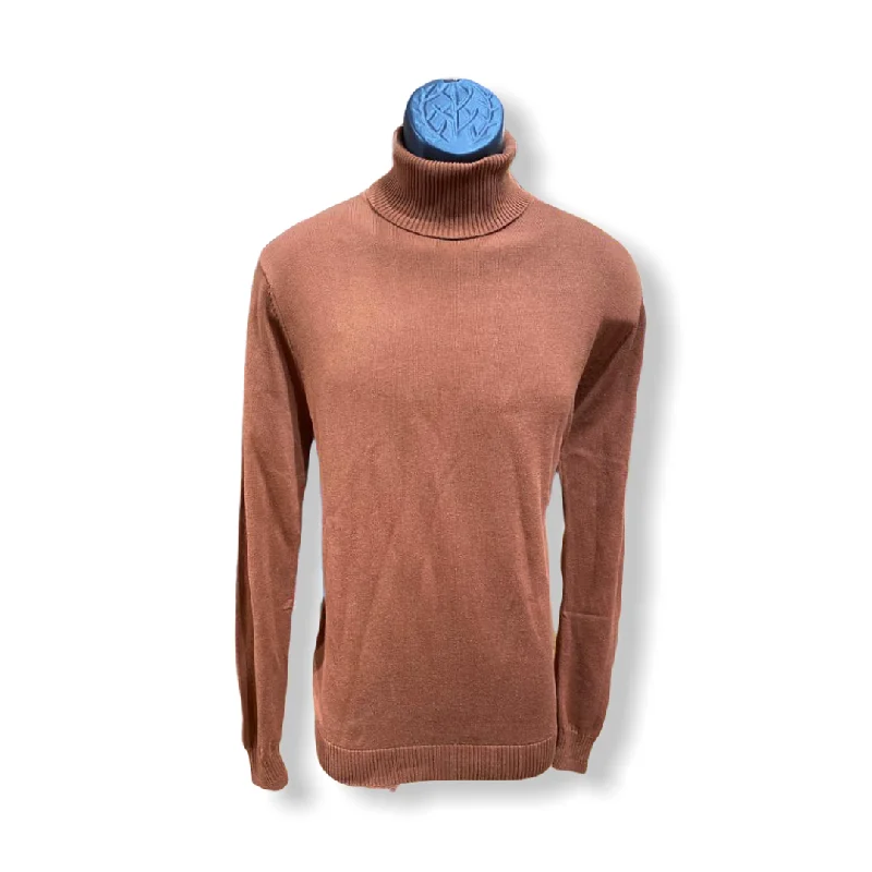 Women's Pullover Sweater with Soft Wool Feel-Turtleneck Sweaters