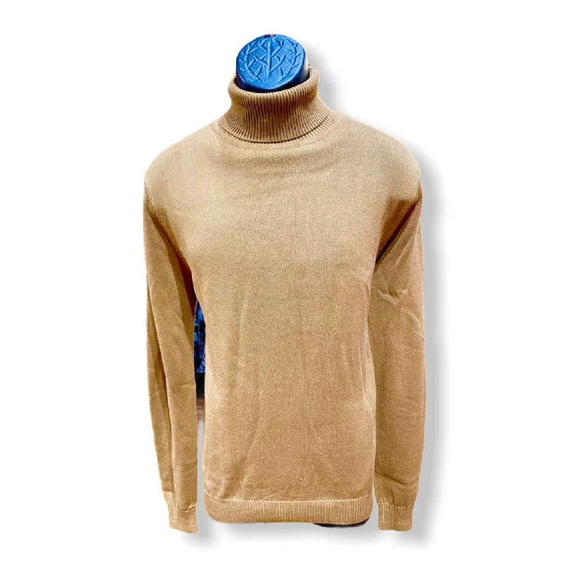 Women's Colorful Wool Knit Pullovers Sweater-Turtleneck Sweater Big/Tall