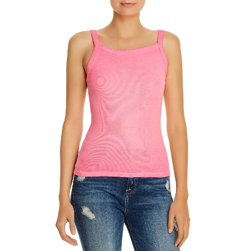 Women's Lace Cami Tops for Special Occasions -Cotton Citizen Womens Verona Ribbed Knit Tank Top