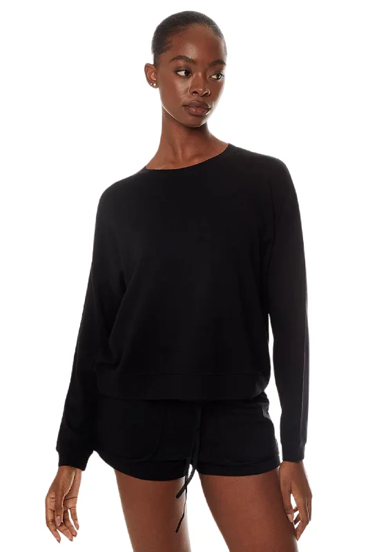 Women's Sweatshirts for Working Out -Coucher de Soleil Crew