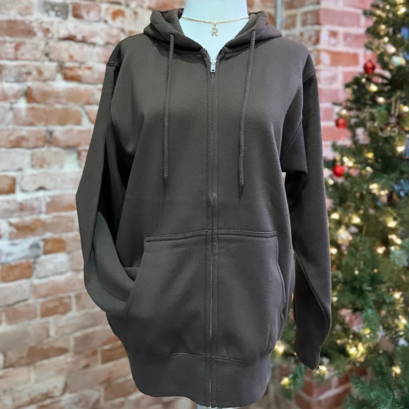 Women's Sweatshirts with Cute Animal Prints -Cozier Than Ever Zip Up Hoodie