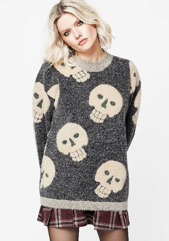 Women's Lightweight Wool Pullovers Sweater-Crania Fluffy Knit Jumper