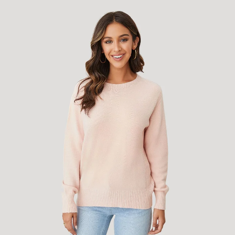 Women's Oversized Wool Knit Pullover Sweater for Winter-CSS - Veronica Pullover