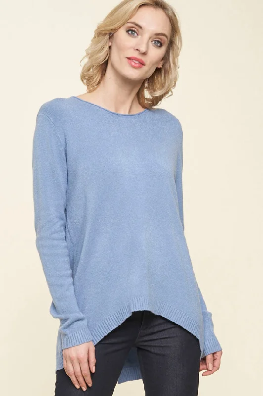 Women's Solid Color Pullovers Sweater-Daniella Pullover Sweater