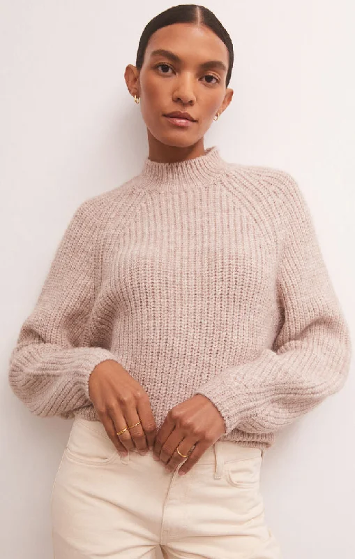 Women's Textured Knit Pullovers Sweater-Desmond Pullover Sweater