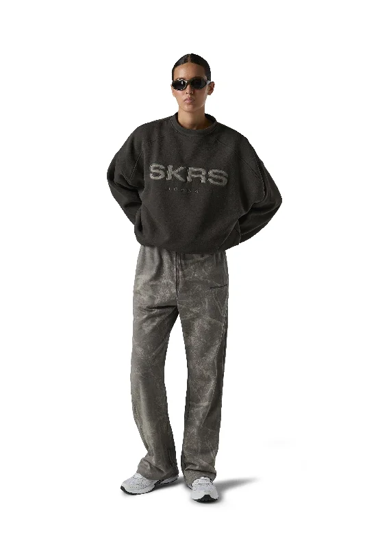 Women's Sweatshirts with Modern Look -Dulled Camo Logo Sweatshirt