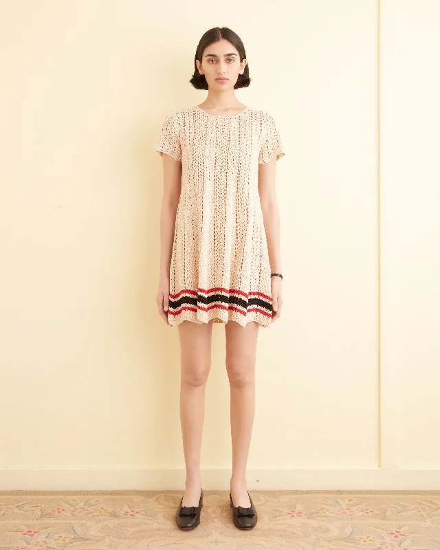 Women's Knit Sweater for All Day Comfort -Duxbury Crochet Dress
