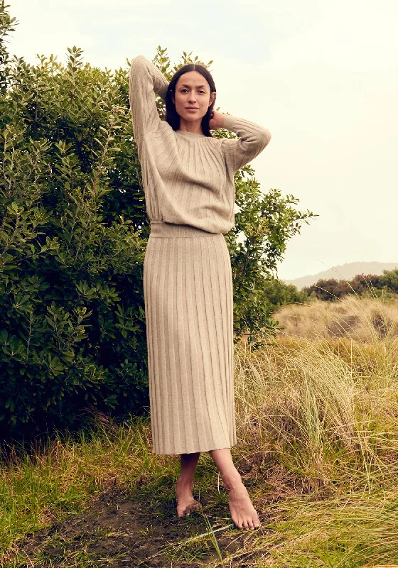 Knit Tops for Cozy Sweater Weather-Ella Knit Skirt