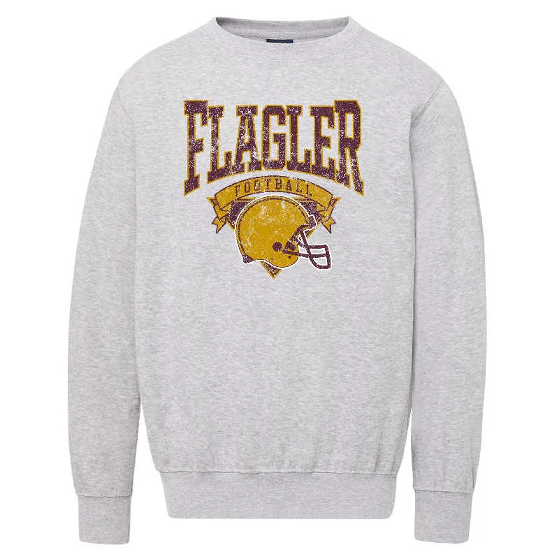 Women's Sweatshirts for Breezy Days -Flagler Football Vintage Crewneck