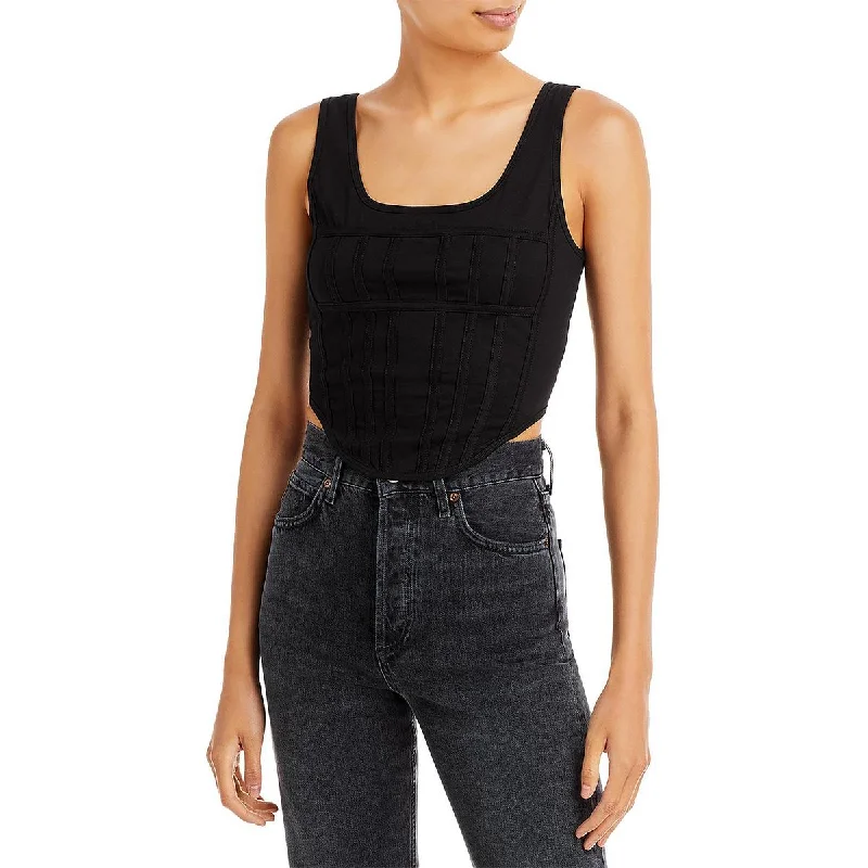 Women's Basic Camis for Casual Days -Fore Womens Corset Sleeveless Tank Top