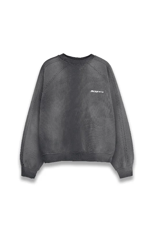 Women's Sweatshirts for Trendy Fashion -FRED Jean Wash Sweatshirt