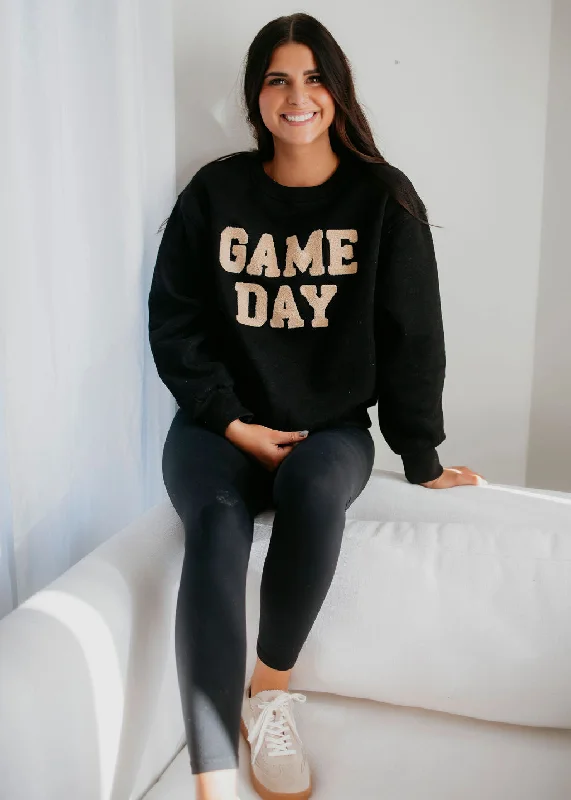 Women's Sweatshirts for Casual Evening Outfits -Game Day Graphic Sweatshirt