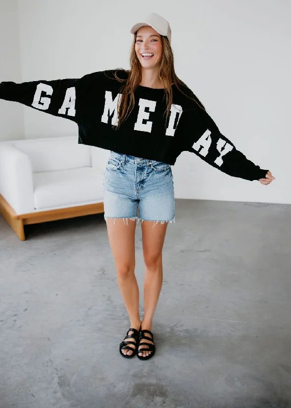 Women's Sweatshirts for Busy Days -Game Day Oversized Sweatshirt