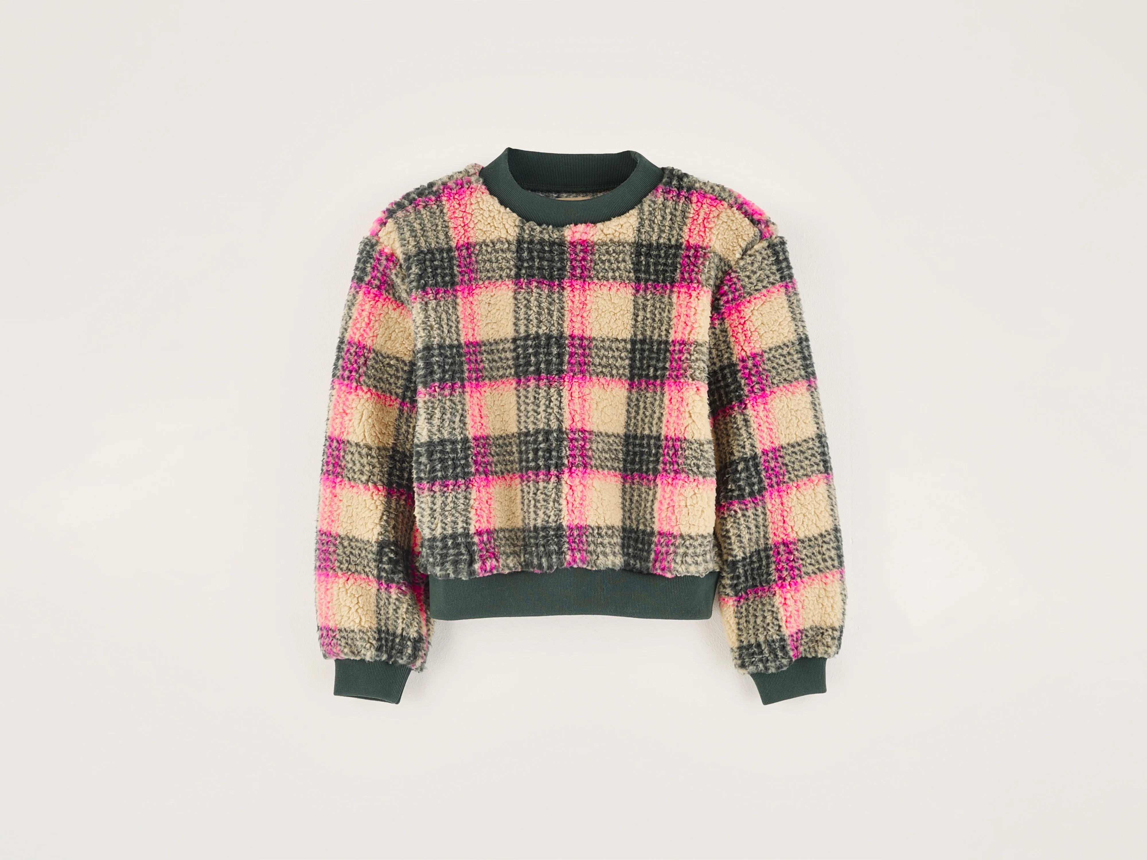 Women's Sweatshirts for Fitness Wear -Adela relaxed sweatshirt (242 / G / CHECK A)