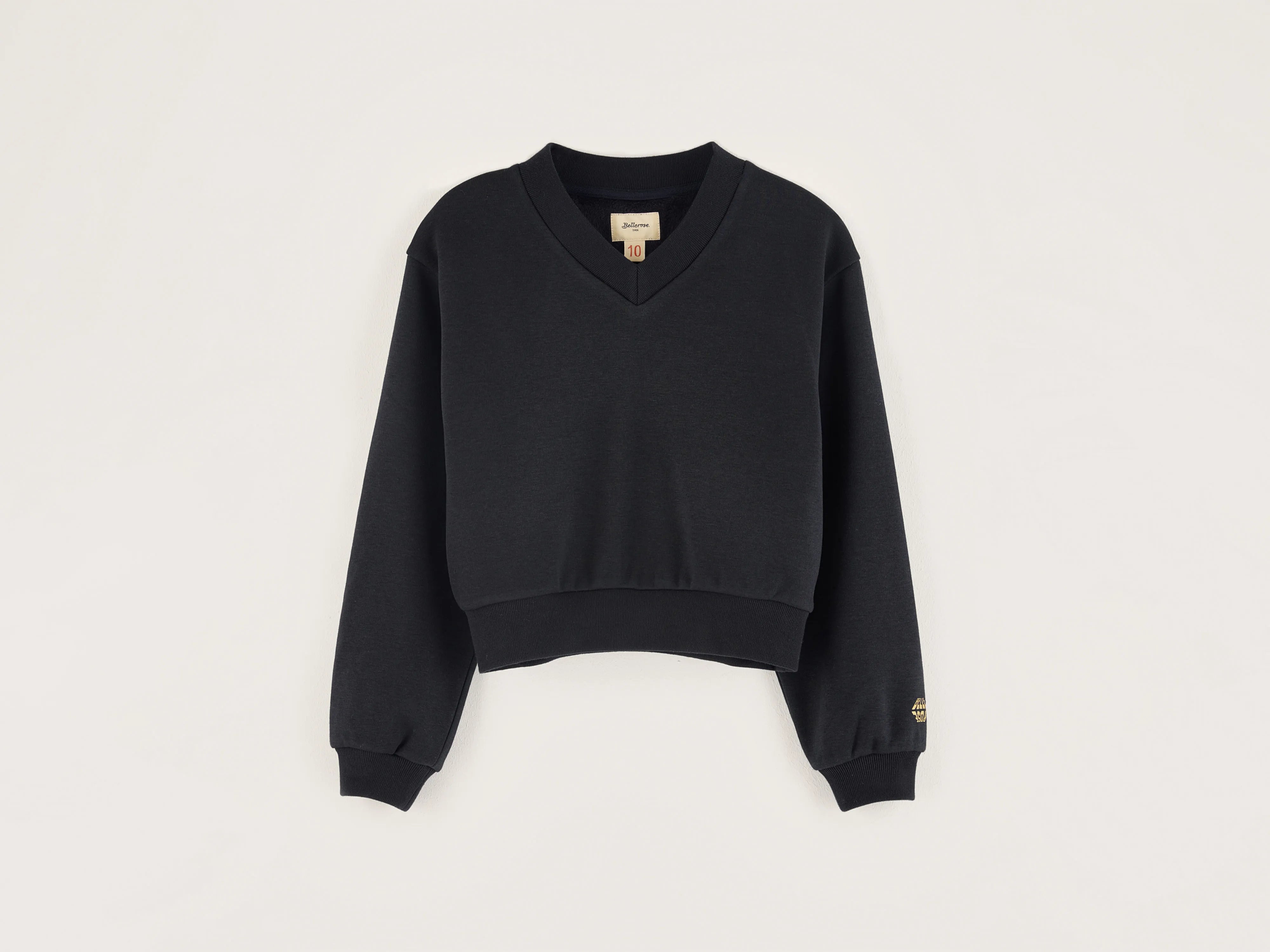 Women's Sweatshirts for Comfortable Fit -Febie v-neck sweatshirt (242 / G / AMERICA) Women's Sweatshirts for Comfortable Fit -Febie v-neck sweatshirt (242 / G / AMERICA)