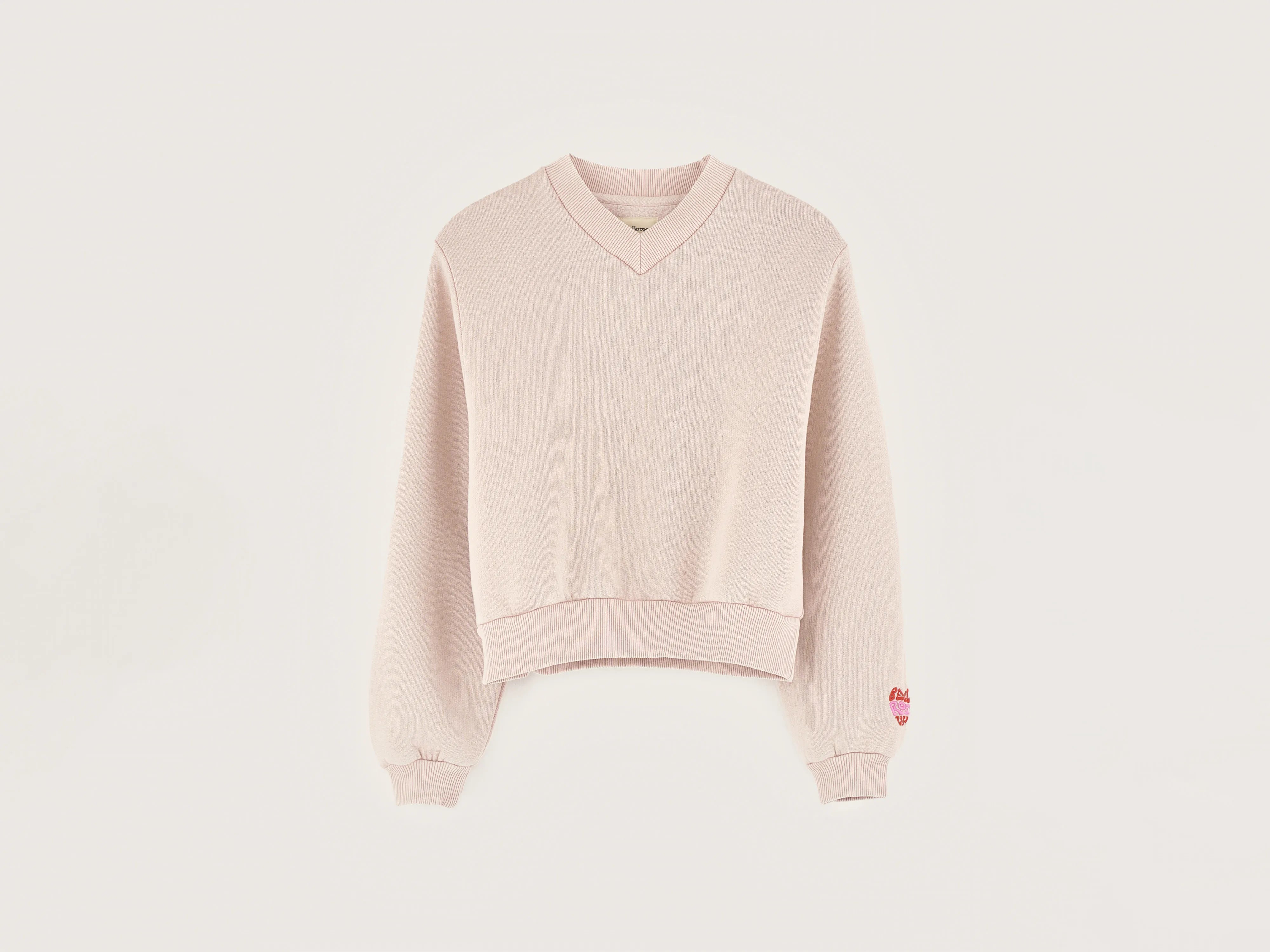 Women's Sweatshirts for Year-round Comfort -Febie v-neck sweatshirt (242 / G / MISTY)