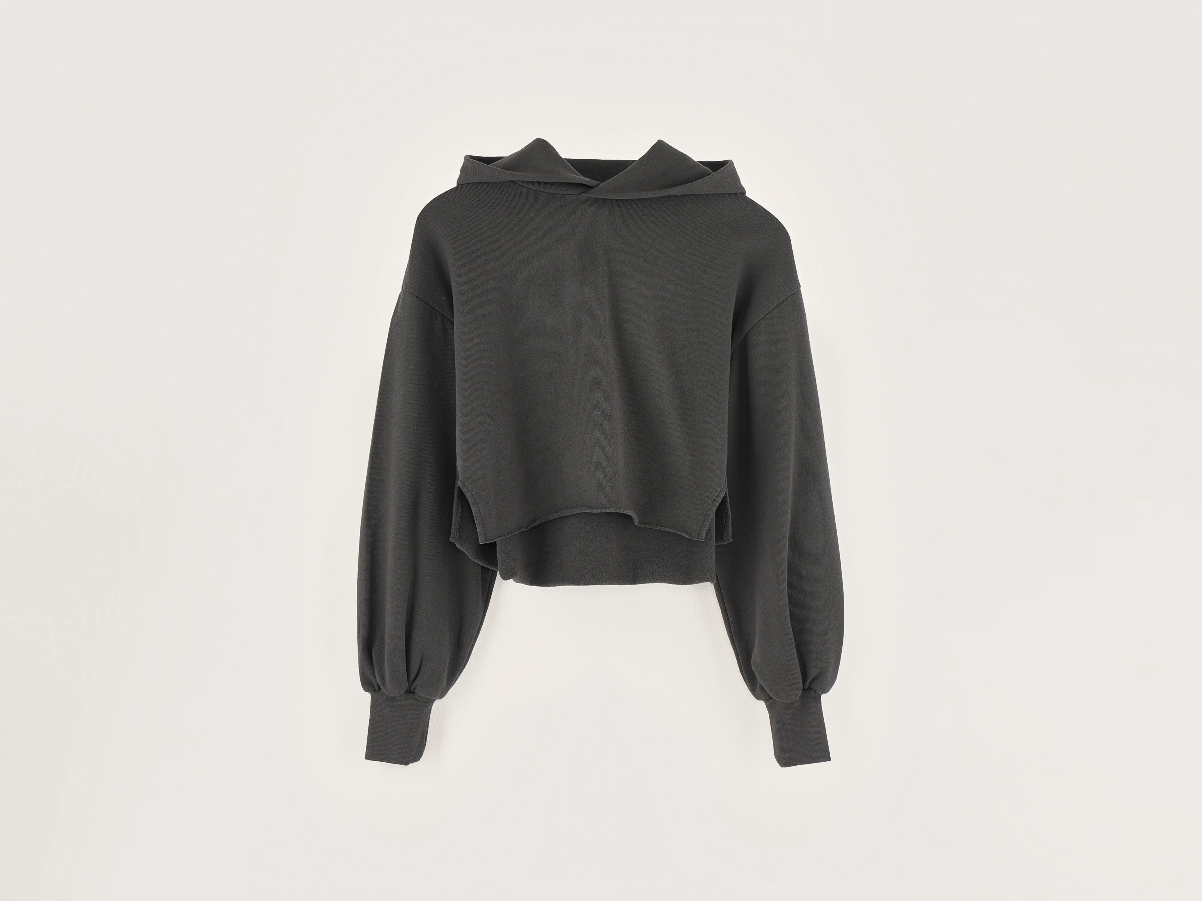Women's Sweatshirts for Layering -Felico cropped hoodie (242 / G / BLACK SAND)