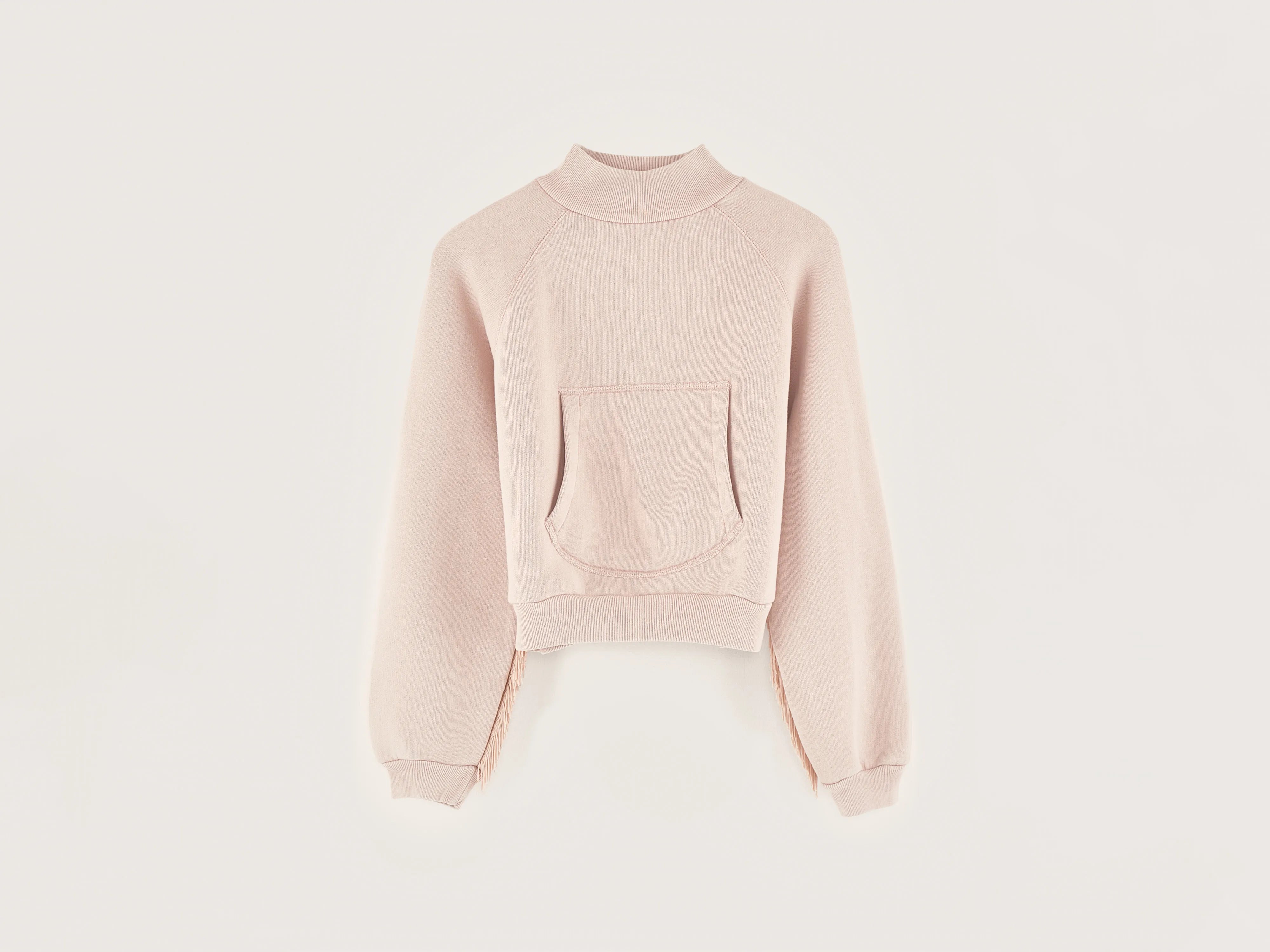 Women's Sweatshirts with Contrasting Design -Flores relaxed sweatshirt (242 / G / MISTY)