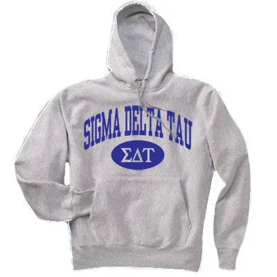 Women's Sweatshirts with Fun Patterns -Greek Hoodie, Printed Vertical Arc Design - G185 - CAD Women's Sweatshirts with Fun Patterns -Greek Hoodie, Printed Vertical Arc Design - G185 - CAD
