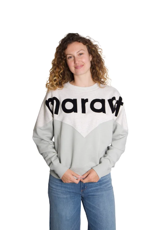 Women's Sweatshirts for Quick Outfits -Houston Sweatshirt in Light Blue