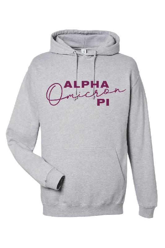 Women's Sweatshirts for Fall and Winter Layering -In-between the Script Hoodie