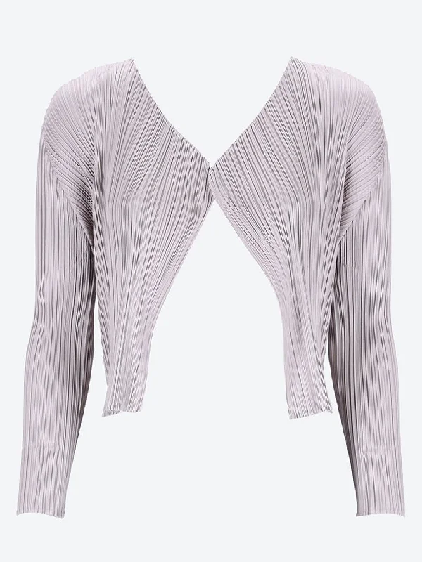 Knit Tops with High-Low Hem-New colorful basics cardigan