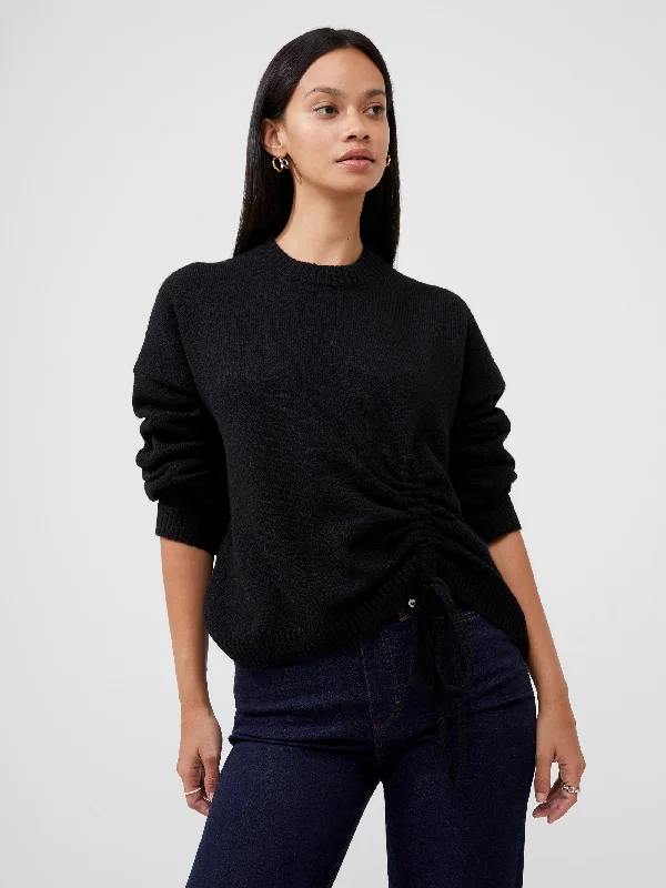 Knit Tops for Relaxed Weekends-Kezia Gathered Jumper