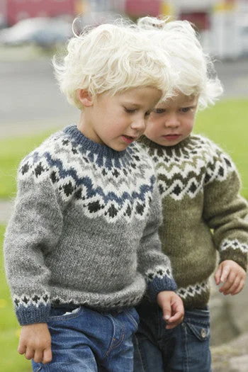 Women's Long Knit Pullovers Sweater-Kids Wool Pullovers