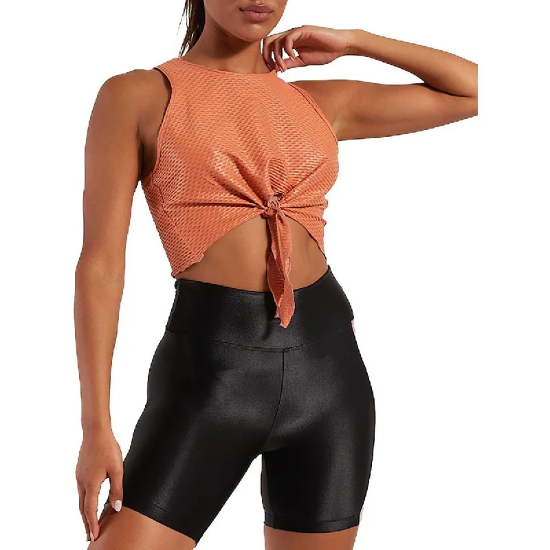 Women's Boho Camisoles for Summer Look -Koral Activewear Womens Mayra Crop Fitness Tank Top