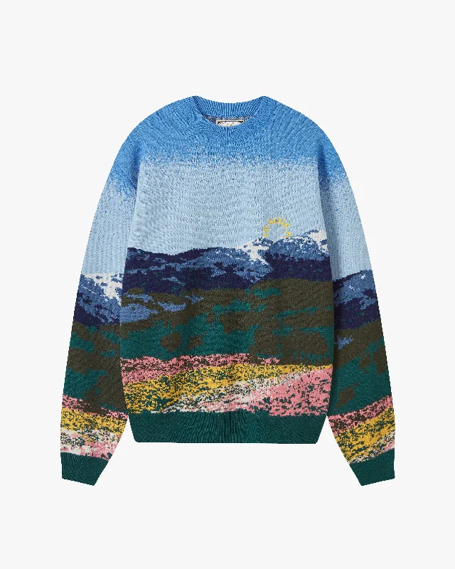 Knit Tops with Pop of Color-ALPES JERSEY