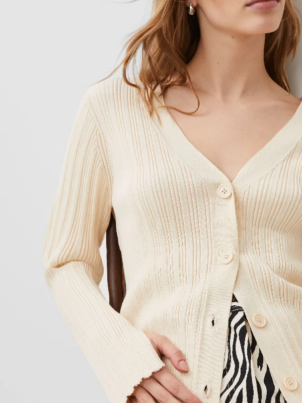 Women's Knit Sweater for Date Night -Leonora Recycled Cardigan