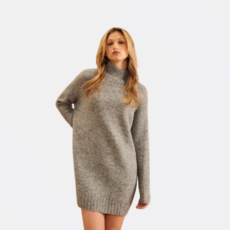 Knit Tops for Brunch Days-Lewis Oversized Sweater (Overcast)