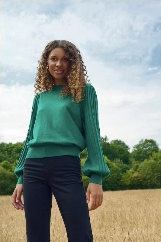 Women's Pullovers Sweater with Side Pockets-Lone Knit Pullover