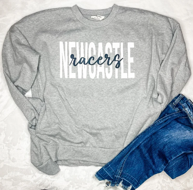Women's Sweatshirts with Modern Fit -Newcastle Pocket Sweatshirt