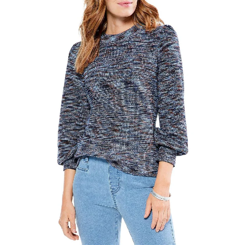 Women's Wool Pullovers Sweater for Cold Weather-Nic + Zoe Womens Space Dye Knit Pullover Sweater Women's Wool Pullovers Sweater for Cold Weather-Nic + Zoe Womens Space Dye Knit Pullover Sweater
